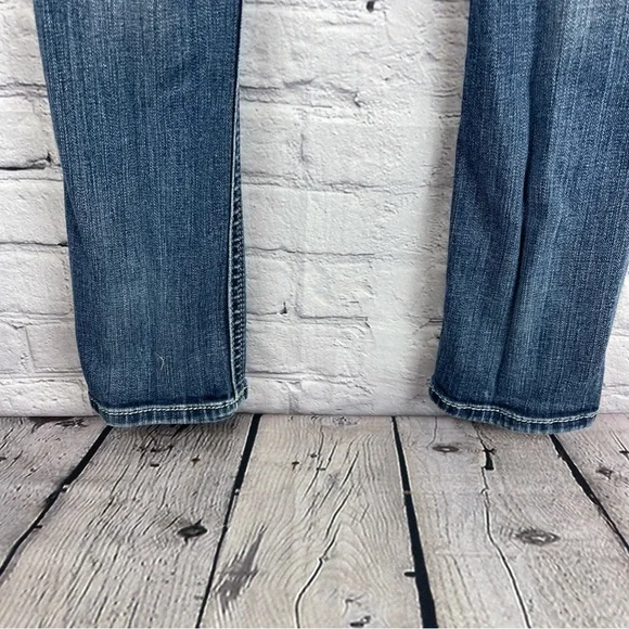 Miss Me Jean Women’s 14 (27x30.5) Low Rise Skinny Embellished Cross - Picture 4 of 12